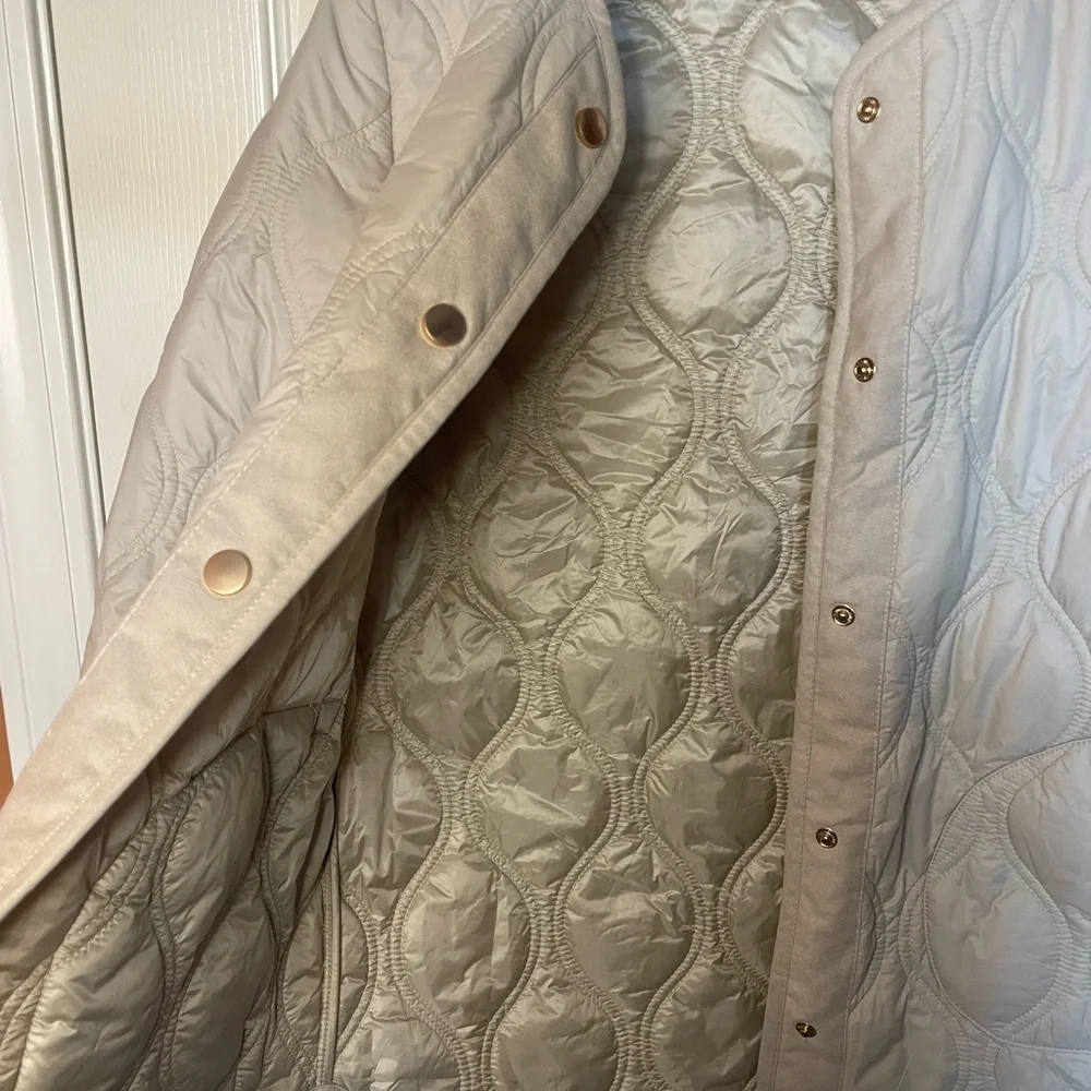 J McLaughlin Quilted Puff Liner Jacket Size XS